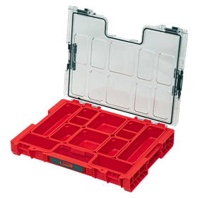 Organizer met afneembare bakken Qbrick System PRO ORGANIZER 200 RED Ultra HD Custom