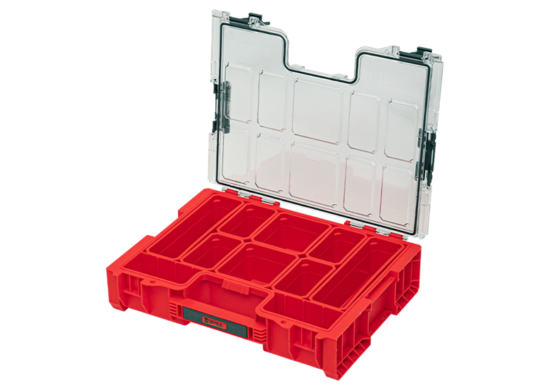Organizer met afneembare bakken Qbrick System PRO ORGANIZER 300 RED Ultra HD Custom
