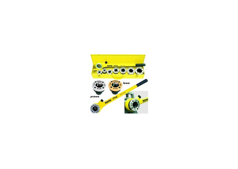 Draadsnijder EVA  Rems R 3/8” 1/2” 3/4” 1” 11/4” 11/2” 2”