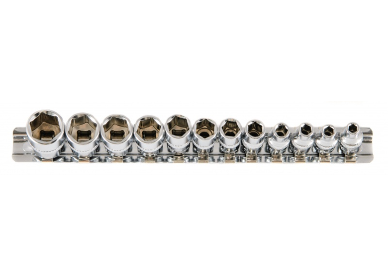 Dop Zeskant 1/4" 4-14mm (12st) Rooks 01.4615