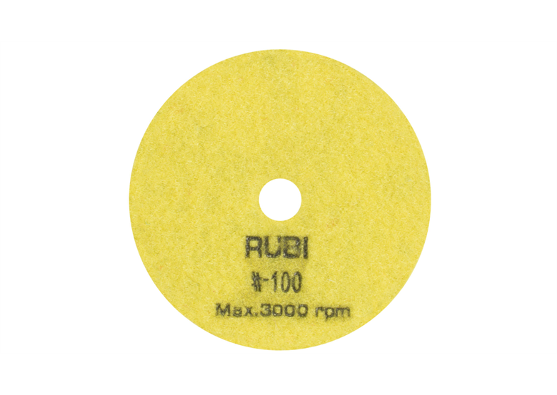 Polijstschijf 100mm Rubi 62971