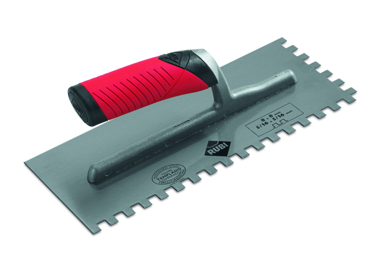 Lijmspaan Inox 28cm 10x10mm Rubi 74941