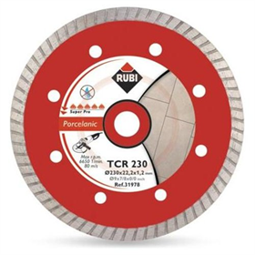 Zaagblad diamant 125mm Rubi TCR 125