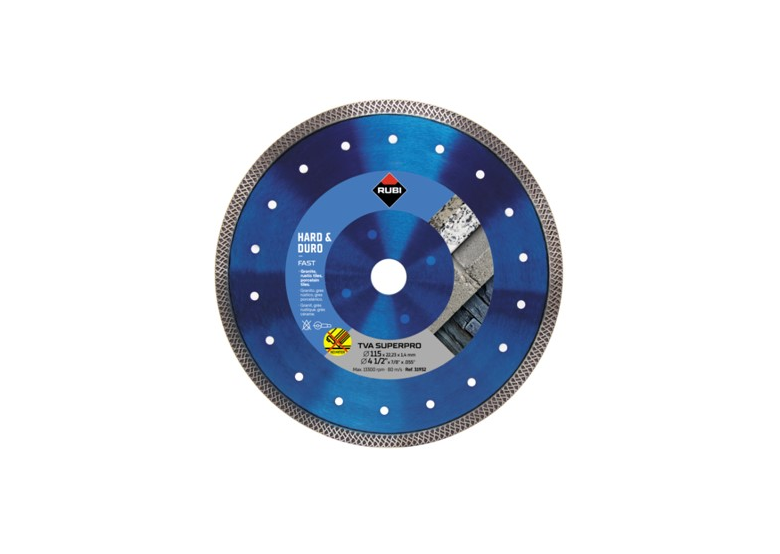 Zaagblad diamant 180mm Rubi TVA 180 SUPERPRO