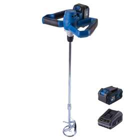 Menger/mixer op accu Scheppach BC-PMX100-X