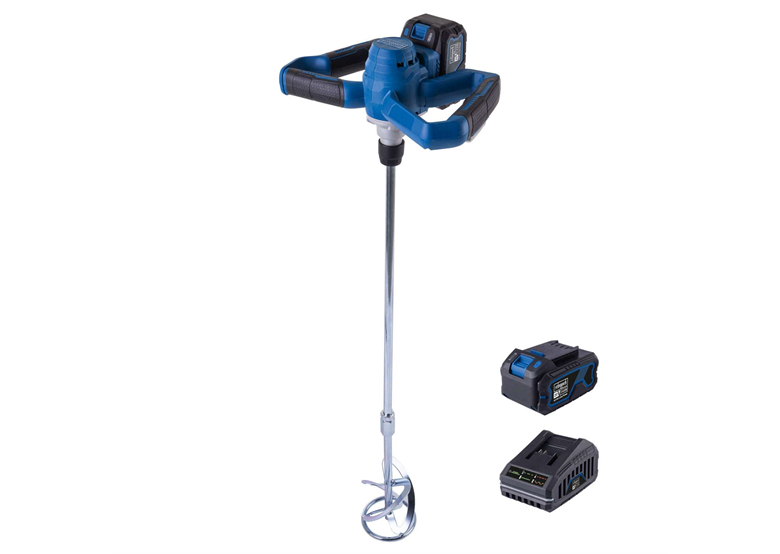 Menger/mixer op accu Scheppach BC-PMX100-X