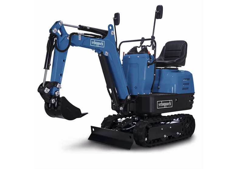 Mini-graafmachine Scheppach EXC815