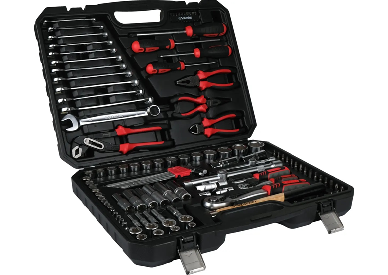 Gereedschapsset 1/4" 1/2", 122 stuks Schmith SCH01Z01122