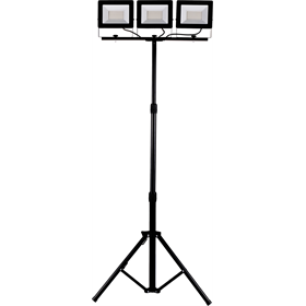 3x50W LED-schijnwerper met zwarte standaard Schmith SL-S20