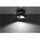 Plafondlamp LOBO zwart Sollux Lighting Deep Space