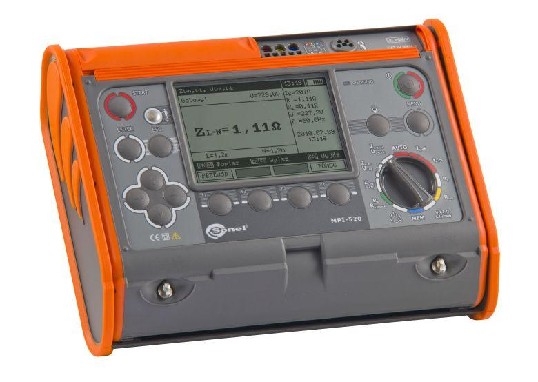 Multifunctionele elektrische systeemmeter Sonel MPI-520Start