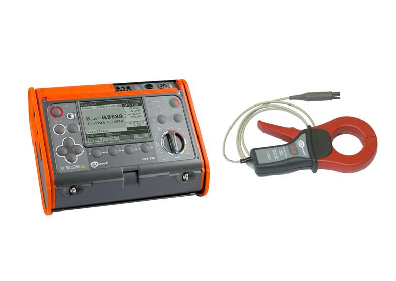 Installatietester + Stroomtang Sonel WMXXMPI530C31