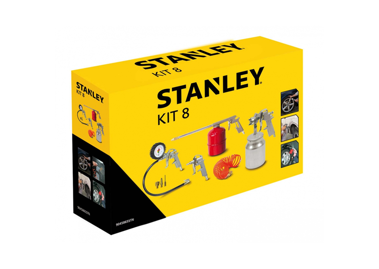 Pneumatische set, 8 elementen Stanley 9045865STN