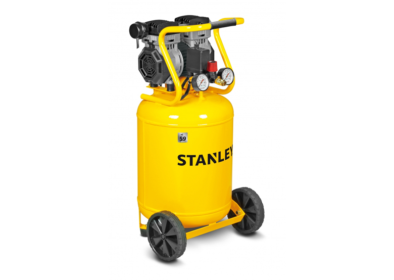 Olievrije verticale compressor 59dB 50L Stanley B2DV2G4STN706