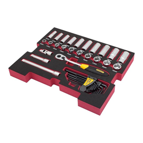 Dopsleutels 3/8", inzetstuk voor TSTAK set 38 stuks Stanley FMHT0-74296