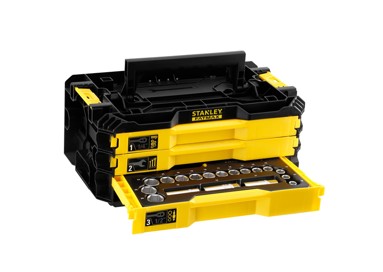 Handgereedschapset in 3 lades, 126dlg – PRO-STACK MODULE Stanley FMMT98107-1