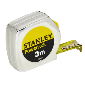Powerlock rolmaat, kunststof behuizing [l] 8m/25mm Stanley S/33-198-1