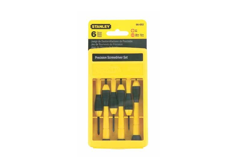 Stanley Curhiongrip 6-delige schroevendraaierset Stanley S/66-052-0