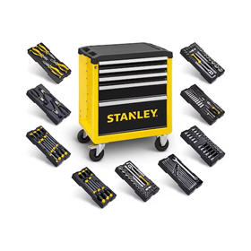 Gereedschapswagen met uitrusting, 144-delig. Stanley STHT0-80442