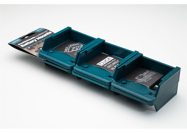 Accuhouder voor Makita 18V, 6-pack Stealth Mounts BM-MK18-BLU-6