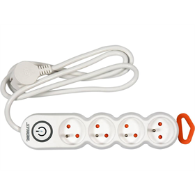 Stekkerdoos 4G Z/U 1,5M Sthor 72353
