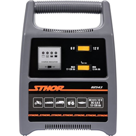 Acculader 6/12V 8A 120AH LED Sthor 82543