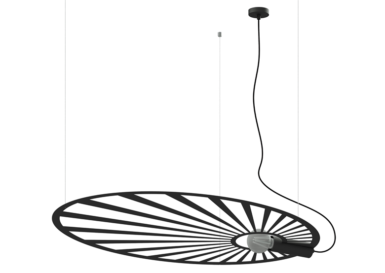 Lampa wisząca LEHDET złota Thoro Lighting TH.001ZL