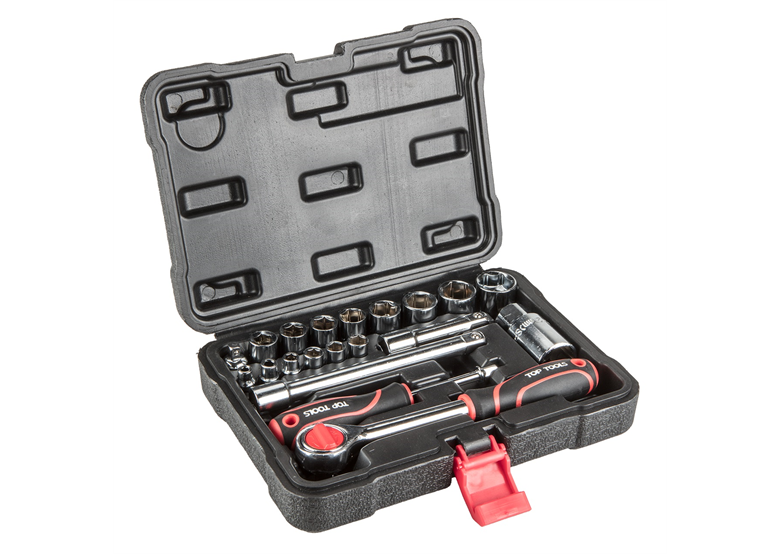 Dopsleutelset 1/4", 3/8" 20st. Top Tools 38D520