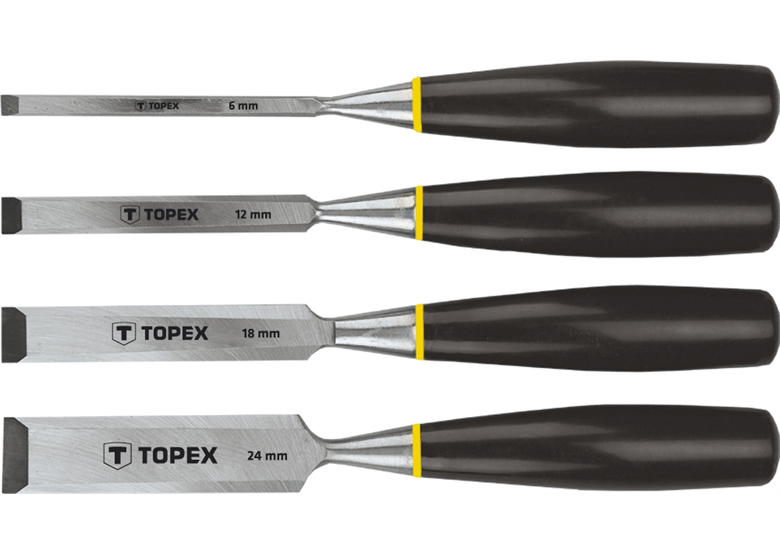 Beitelset 4-delig Topex 09A310