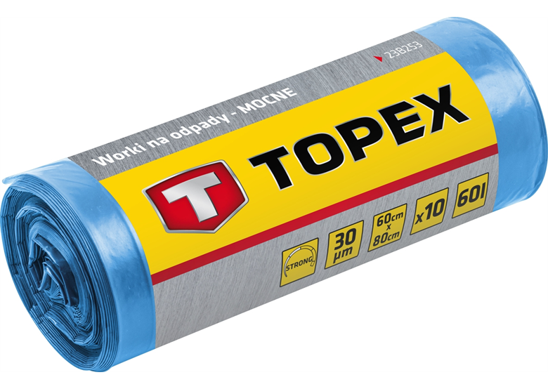 Vuilniszak 120L Topex 23B258