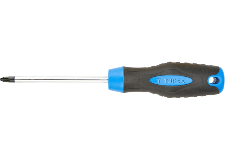 Kruiskopschroevendraaier PH0 x 75mm Topex 39D820