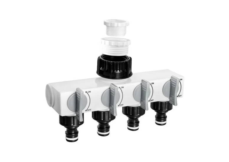 Viervoudige kraanverdeler.  Vartco LL01-026