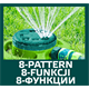 Tuinsproeier met 8 functies Verto 15G780