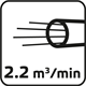 Bladblazer/zuiger Verto 52G505
