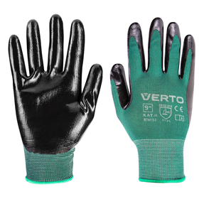 Werkhandschoenen gecoat met nitril - 9 " Verto 97H152