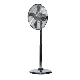 Vloerventilator 40cm verchroomd Volteno VO0245