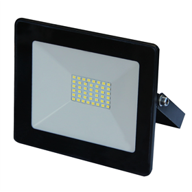 Schijnwerper LED SLIM 10W, witte reflector met sensor Volteno VO0820