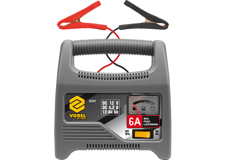 Acculader 12V Vorel 82551