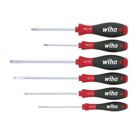 Schroevendraaierset SoftFinish 6st. Wiha 302HK6SO