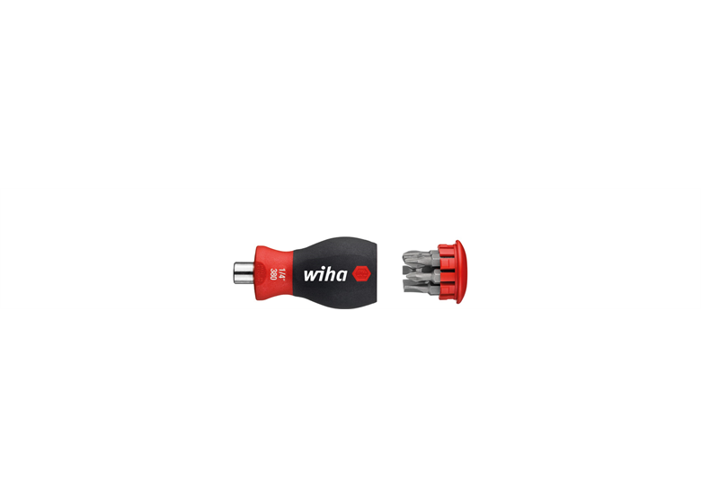 Magnetische schroevendraaier met 6 bits magazijn Wiha WH-33736