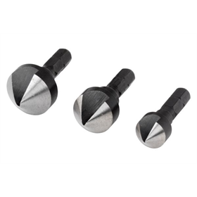 Kegelverzinkboorset 12-19mm 3-delig Wolfcraft WF2584000