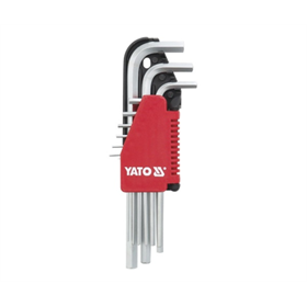 Inbussleutel set 9-delig 1,5 - 10 mm lang CRV Yato YT-0501