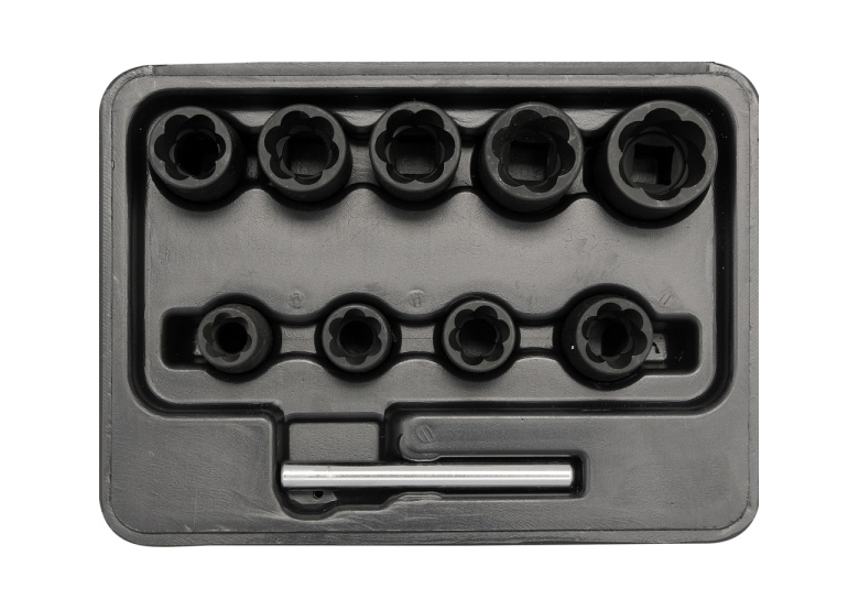 Doppenset 3/8" 10-dlg. Yato YT-0603