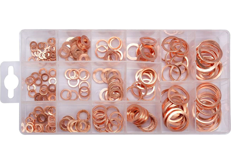 Zachte koperen sluitringen 220 st. Yato YT-068721