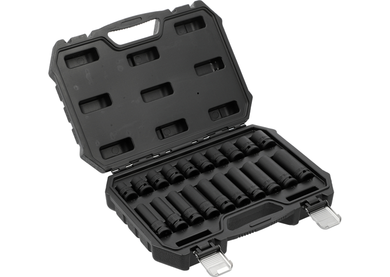 Krachtdoppenset 1/2" 20-delig Yato YT-10256