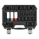 1/2" slagdoppenset, 24 stuks Yato YT-10569