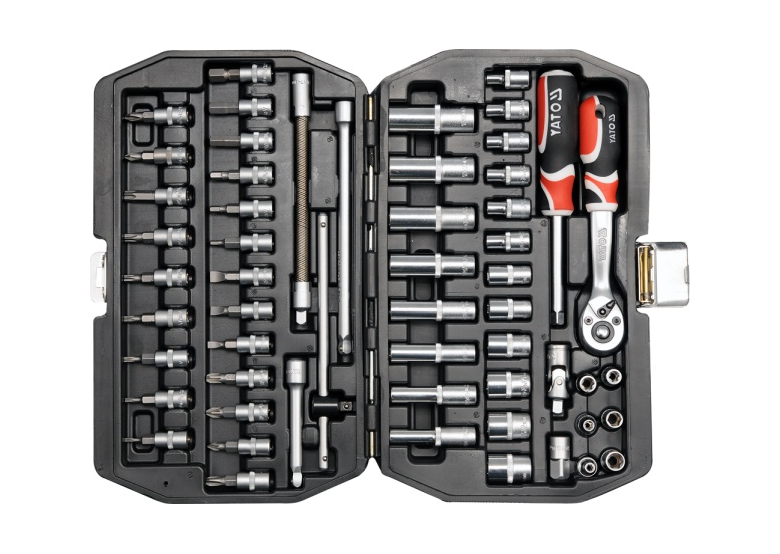 Gereedsschaps set 1/4" 56 delig XS Yato YT-1450