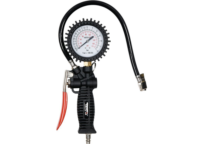 Opblaaspistool met manometer Yato YT-23703