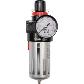 Reducer met filter en manometer 1/2" Yato YT-2383