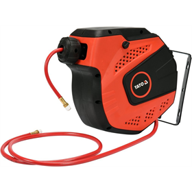 Pneumatische slang op een trommel Yato YT-24243